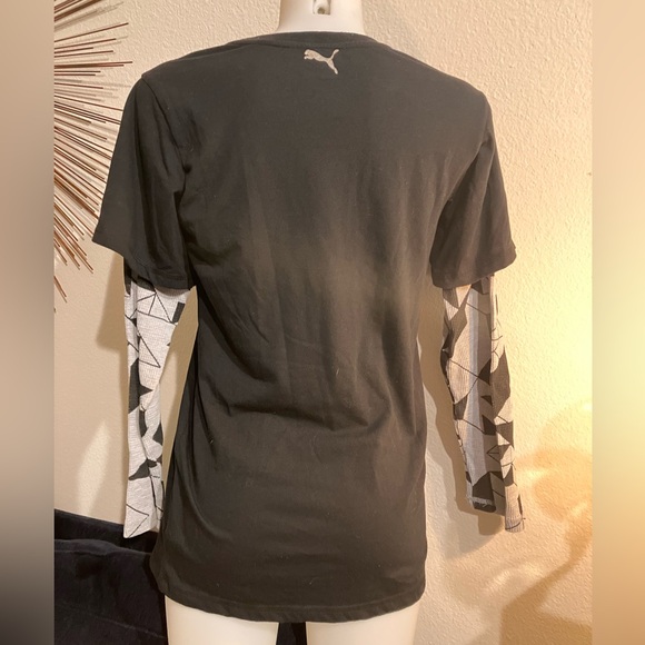 Puma Long sleeved under short over shirt! - Picture 2 of 6